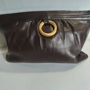 Morris Moskowitz purse genuine leather